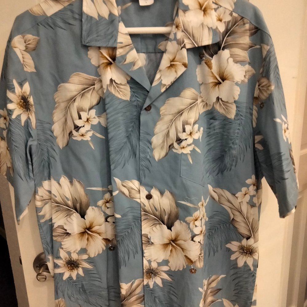 Pacific Legend Apparel Hawaiian Shirt LG